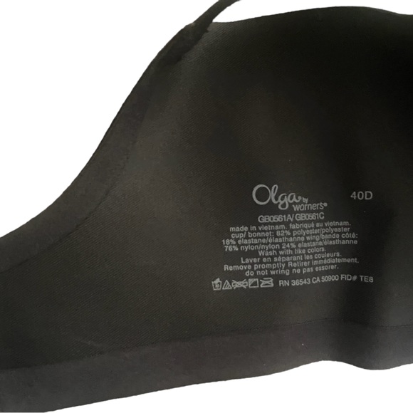 Olga black bra in 40D - Picture 4 of 5